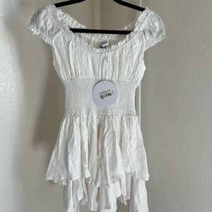 princess polly the love galore romper white